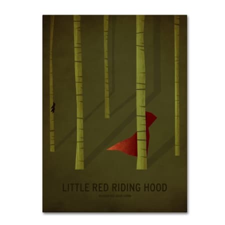 Christian Jackson 'Red Riding Hood' Canvas Art,18x24